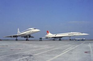 Concordy v barvách Air France a BOAC Fotografie Airbus / Aerospatiale