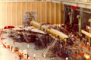 Montážní hala Concorde Fotografie Airbus / Aerospatiale