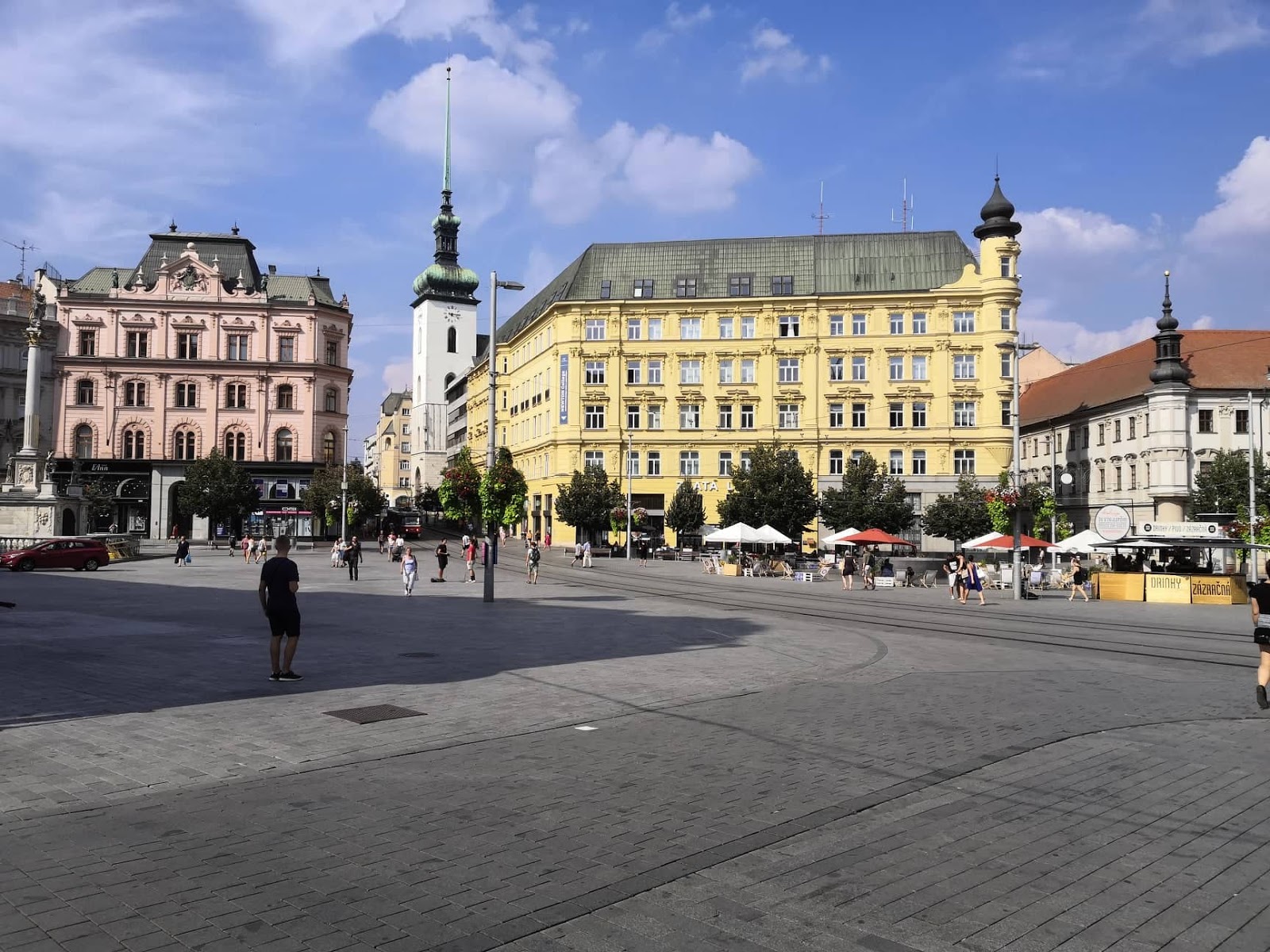 Náměstí Svobody, Brno - úplný střed historického centra Brna © Petr Markus