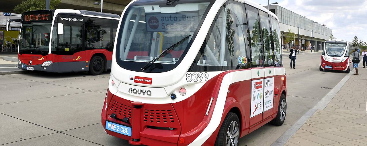 Vídeň: Autonomní autobusy zastaveny