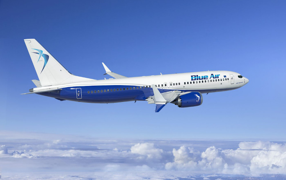 Blue Air Boeing 737 Max 8