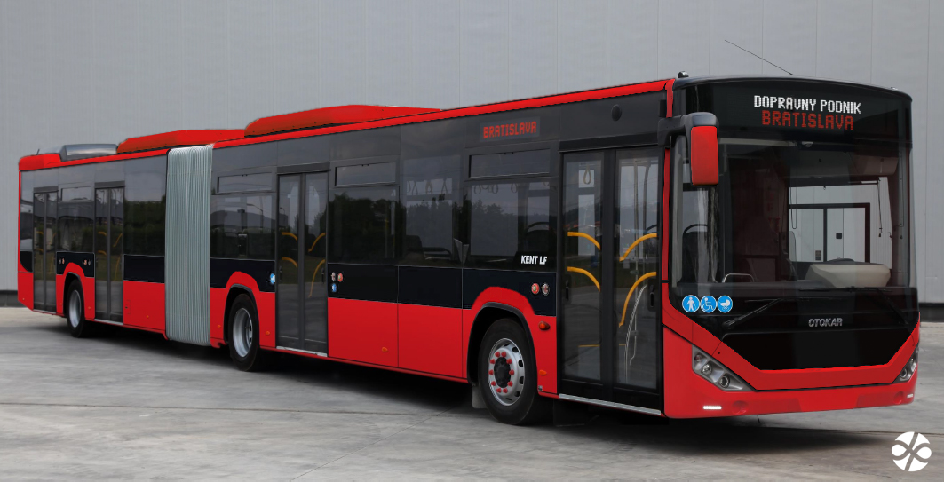 Bratislavský dopravní podnik nakoupí 70 moderních kloubových autobusů