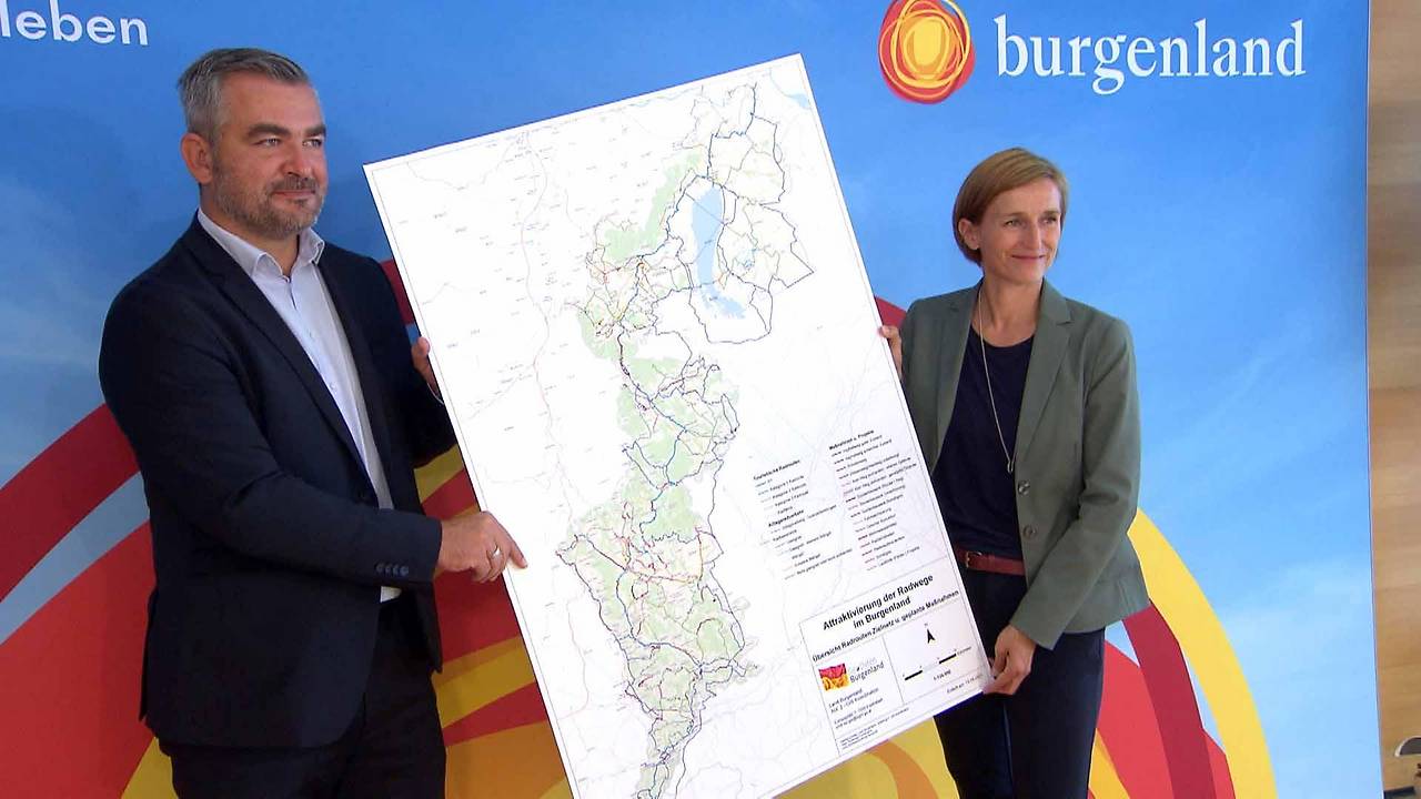 Prezentace sítě cyklostezek