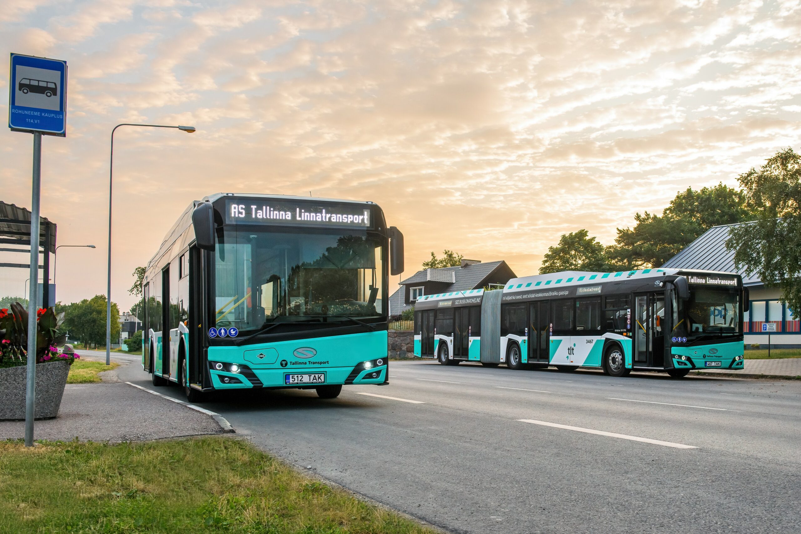 Tallinn rozšiřuje svou objednávku – dalších 50 autobusů Urbino CNG se připojí k flotile plynových autobusů v hlavním městě Estonska!