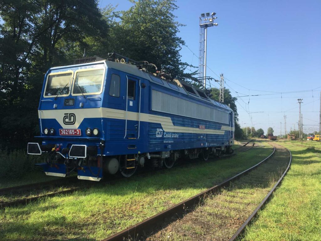 lokomotiva řady 362WTB s ETCS2, foto ČD Telematika