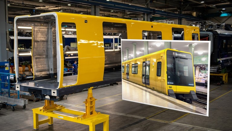 Výrobce vlaků Stadler začíná montovat novou generaci metra | Foto: Stadler
