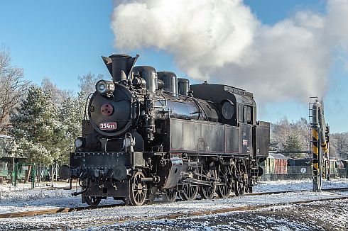 lokomotiva řady 354-135, foto ČD
