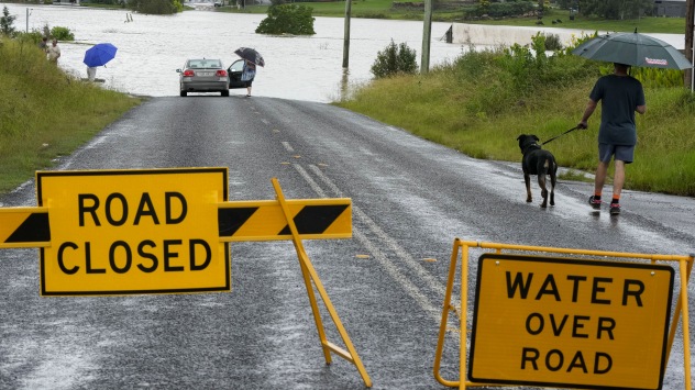 Kvůli povodním v Austrálii čeká evakuace půl milionu lidí v Sydney a okolí. - © ČTK/AP