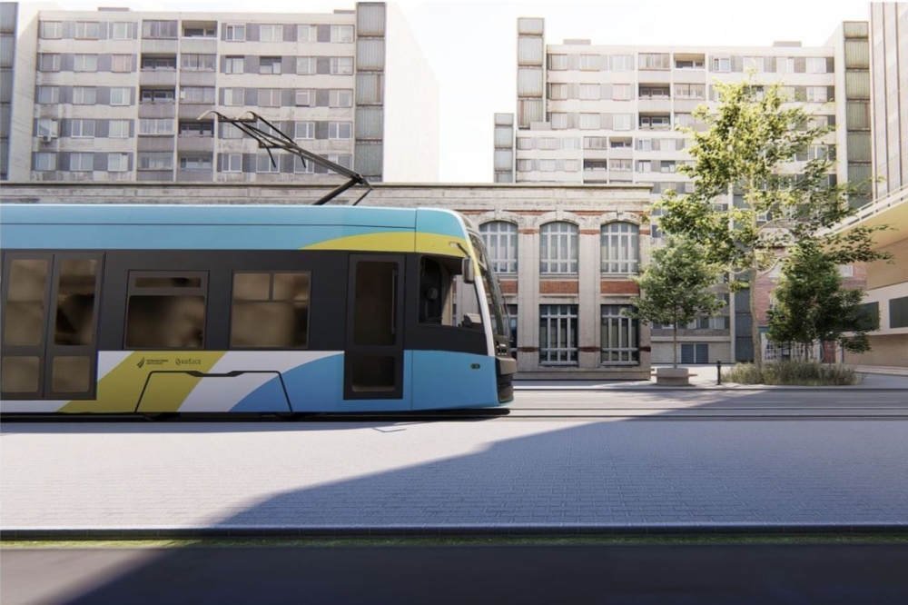 Ilustrační podoba návrhu Škody Transportation pro Košice