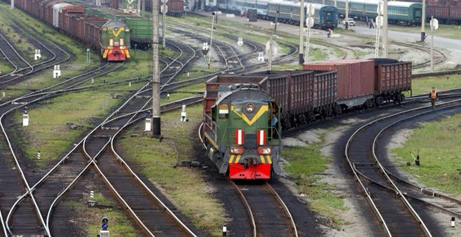 Běloruská železnice. Foto: https://twitter.com/franakviacorka