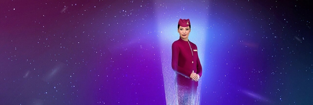 Qatar Airways spouští VR zážitek Qverse a první virtuální palubní průvodčí na světě