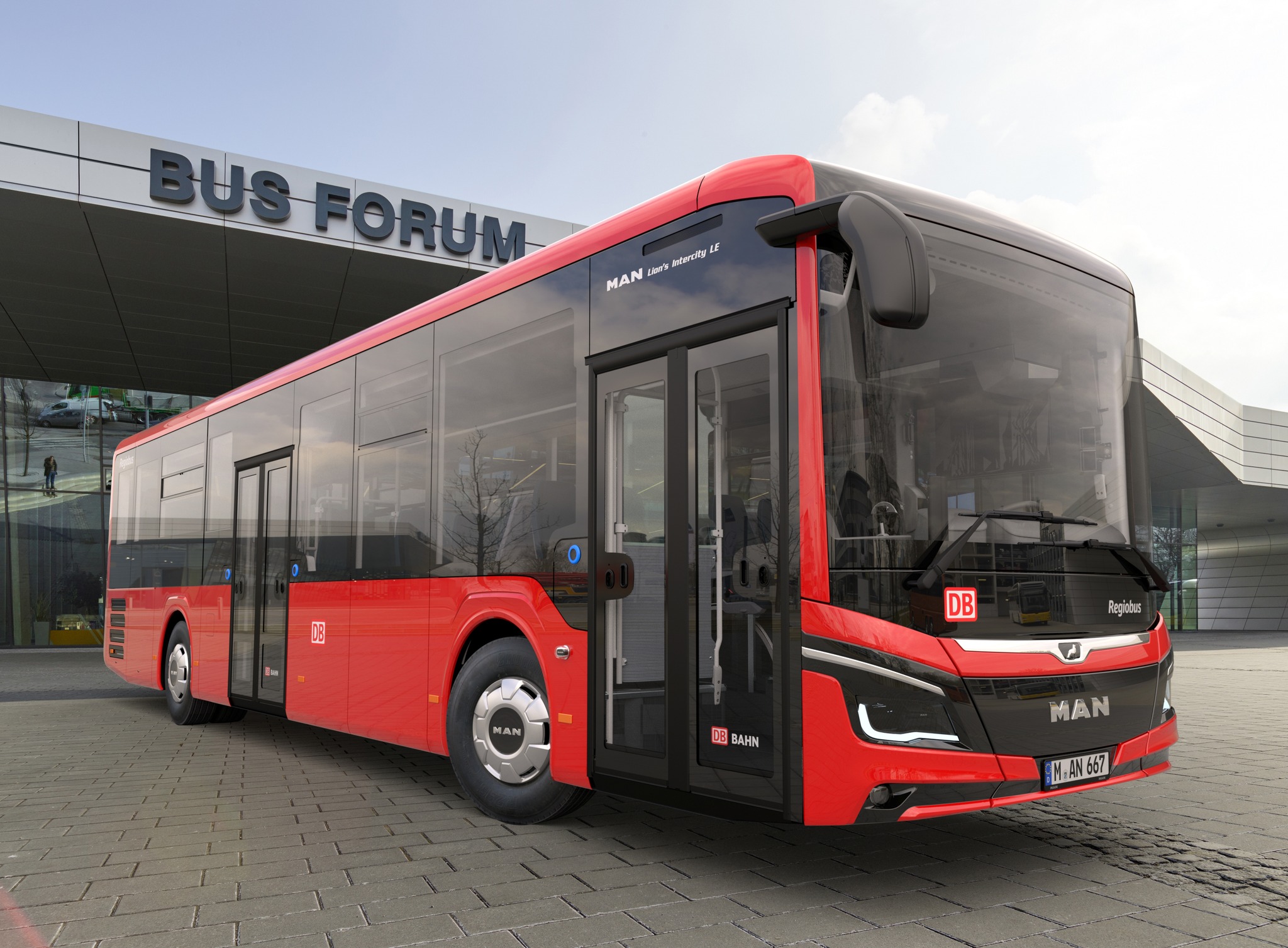 Rámcová smlouva na 1200 autobusů: Deutsche Bahn modernizuje svůj vozový park