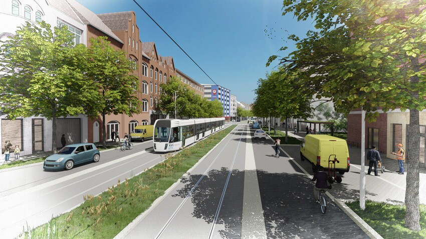 Zasedání zastupitelstva dává zelenou moderní tramvajové síti v Kielu