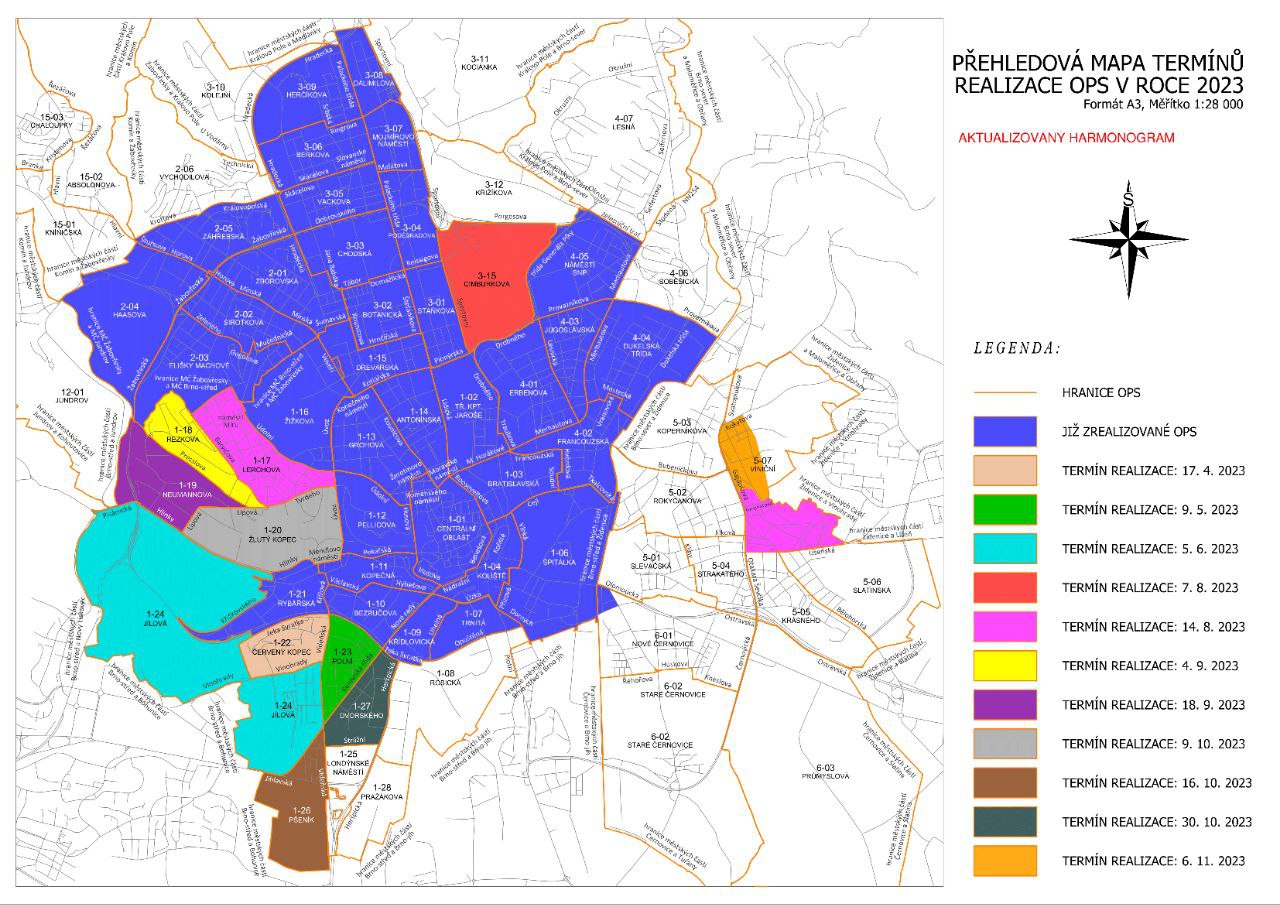 plán rozšiřování rezidentního parkování v roce 2023