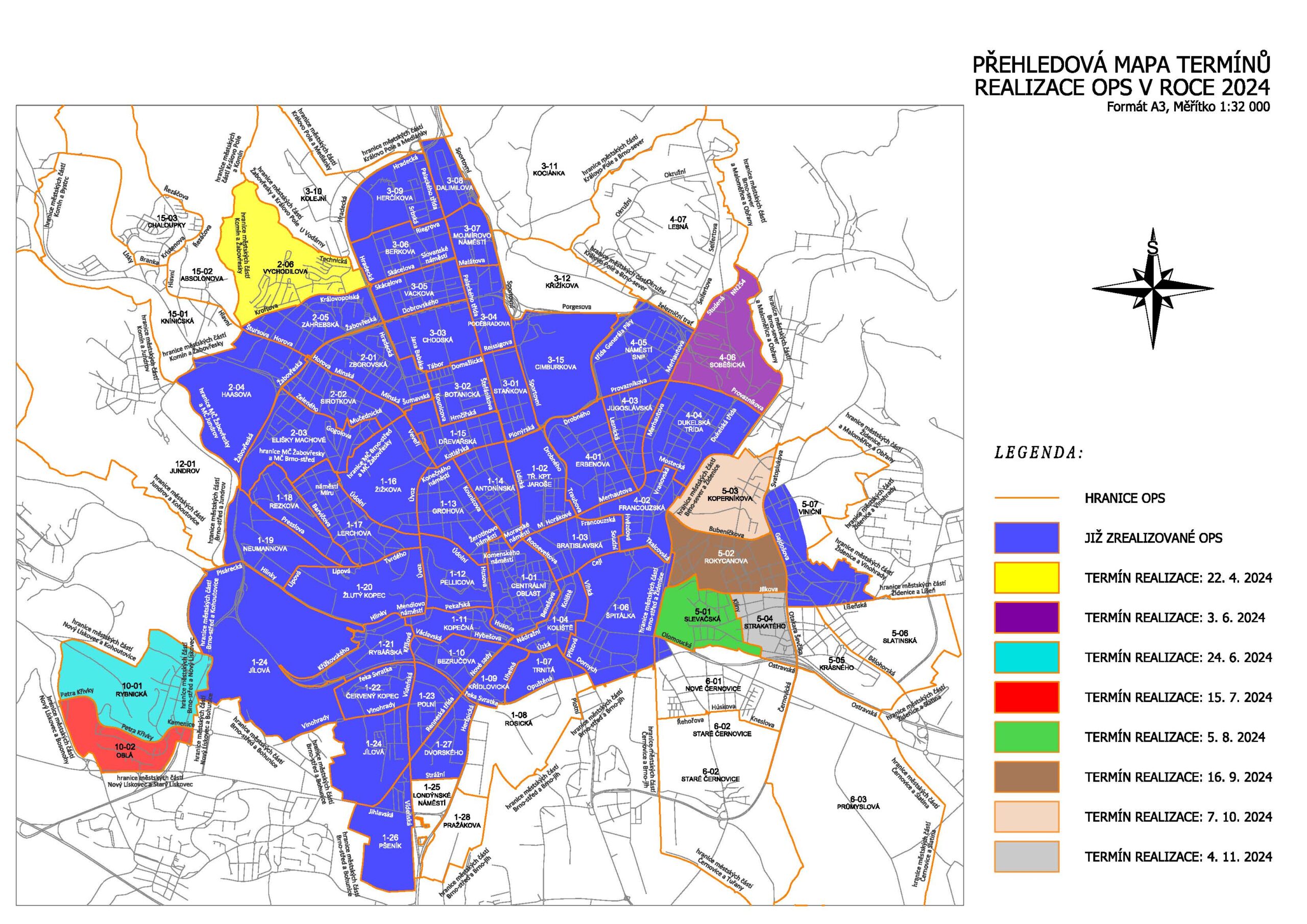 Rozšíření rezidentního parkování v Brně na rok 2024