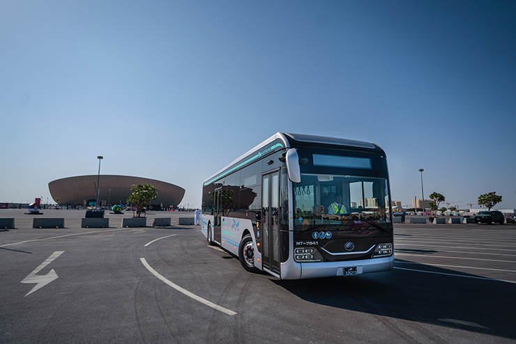 Yutong elektrický autobus. Foto Yutong Bus