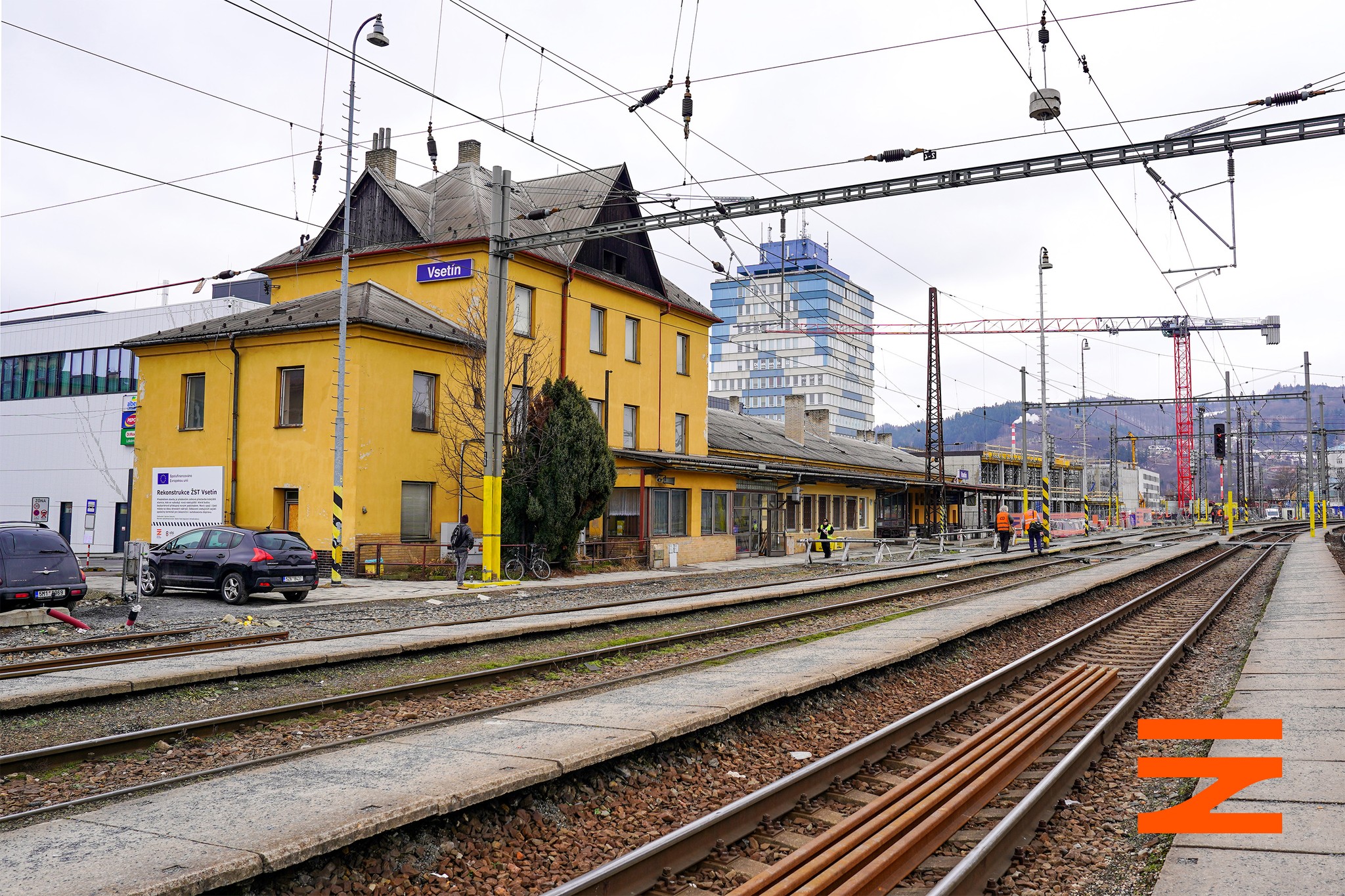 Rekonstrukce vsetínské stanice se přesouvá do samotného centra města