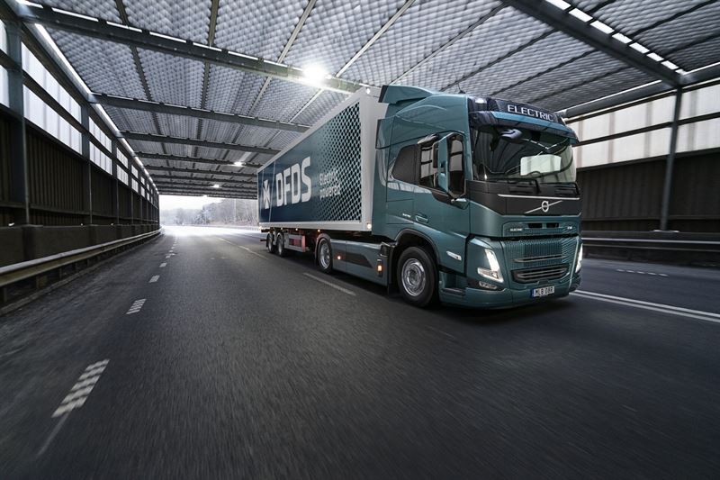 Volvo FM Electric DFDS © Volvo Trucks