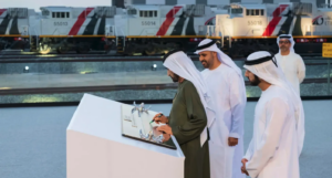 Jeho Výsost Sheikh Mohammed bin Rashid Al Maktoum, viceprezident, premiér SAE a vládce Dubaje, potvrdil, že národní železniční síť je důležitým milníkem na cestě rozvoje SAE. © Etihad Rail