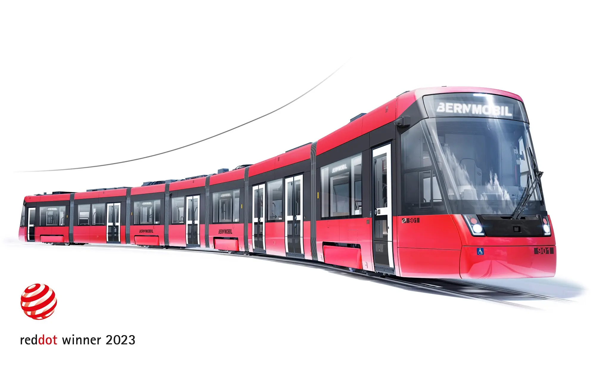 Stadler Tramlink pro Bernmobil získal ocenění Red Dot Design Award