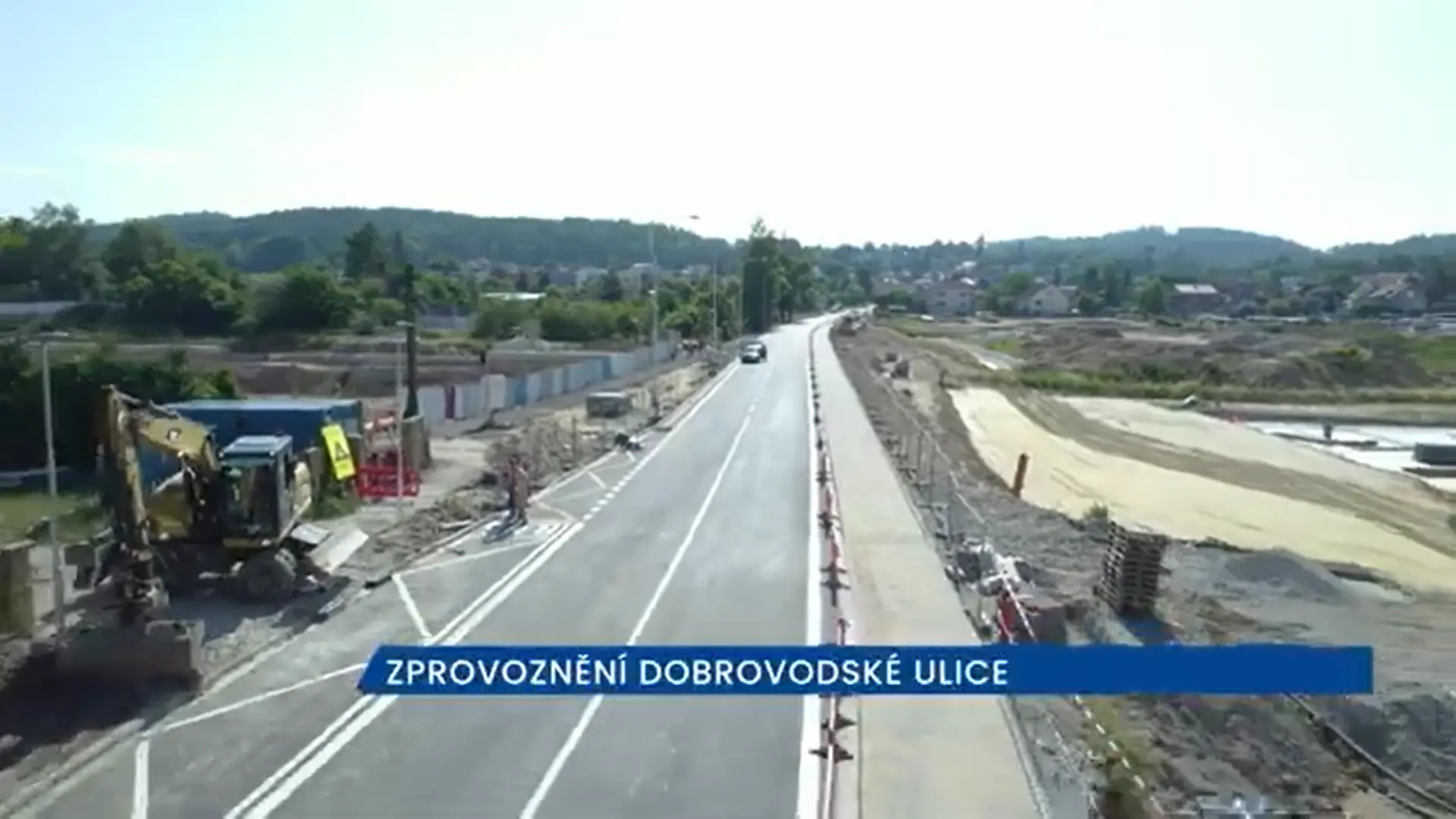 Dobrovodská ulice v Českých Budějovicích je konečně v provozu