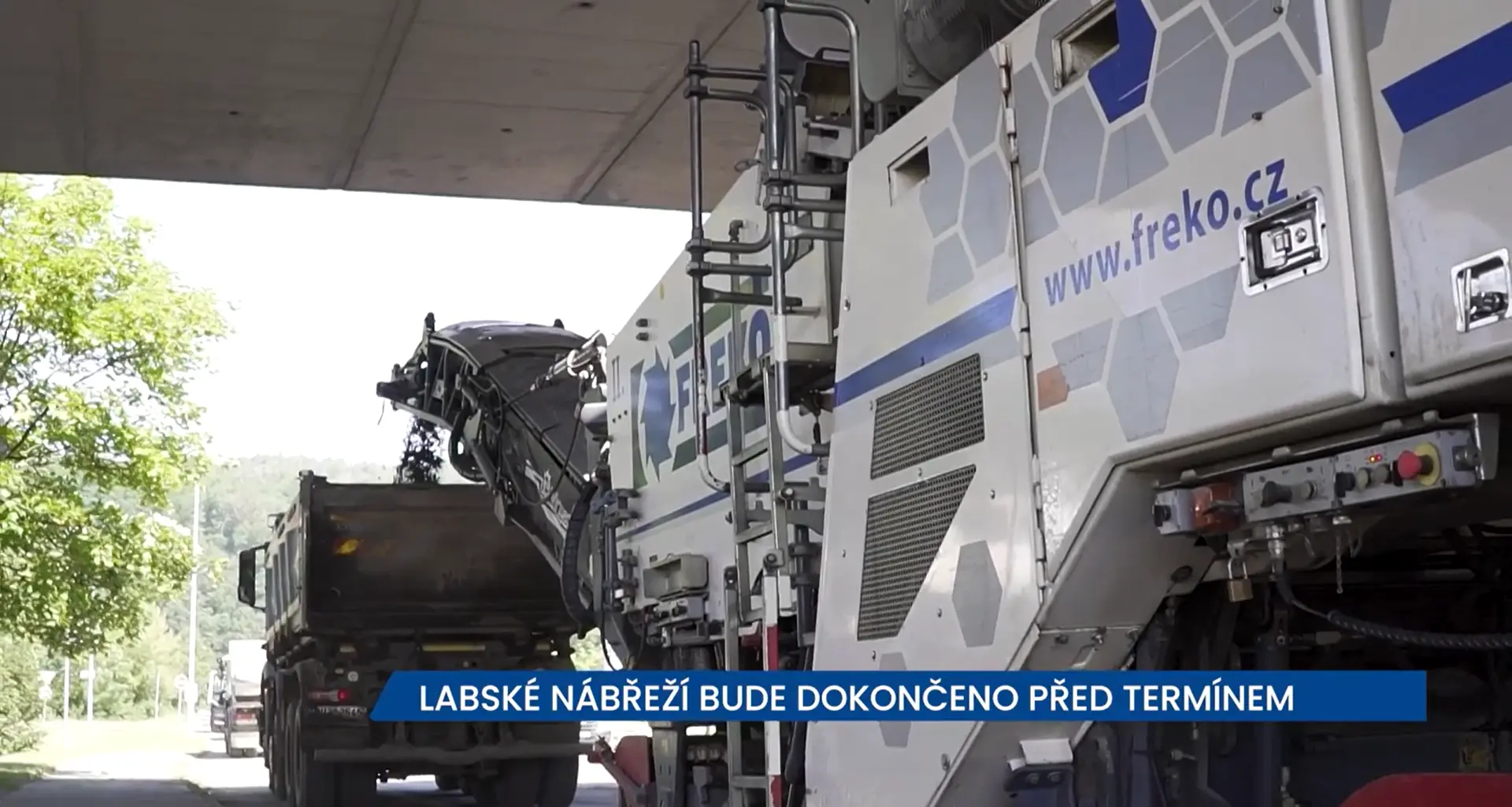 Labské nábřeží v Děčíně bude dokončeno před termínem, původně mělo být hotovo až v první půli srpna