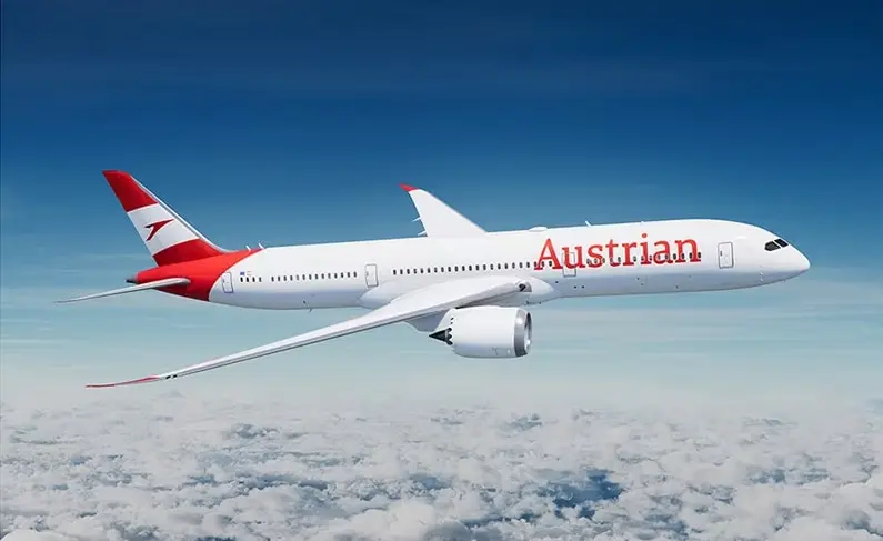 Austrian Airlines rošiřují služby Boeingu pro rozšíření flotily 787-9