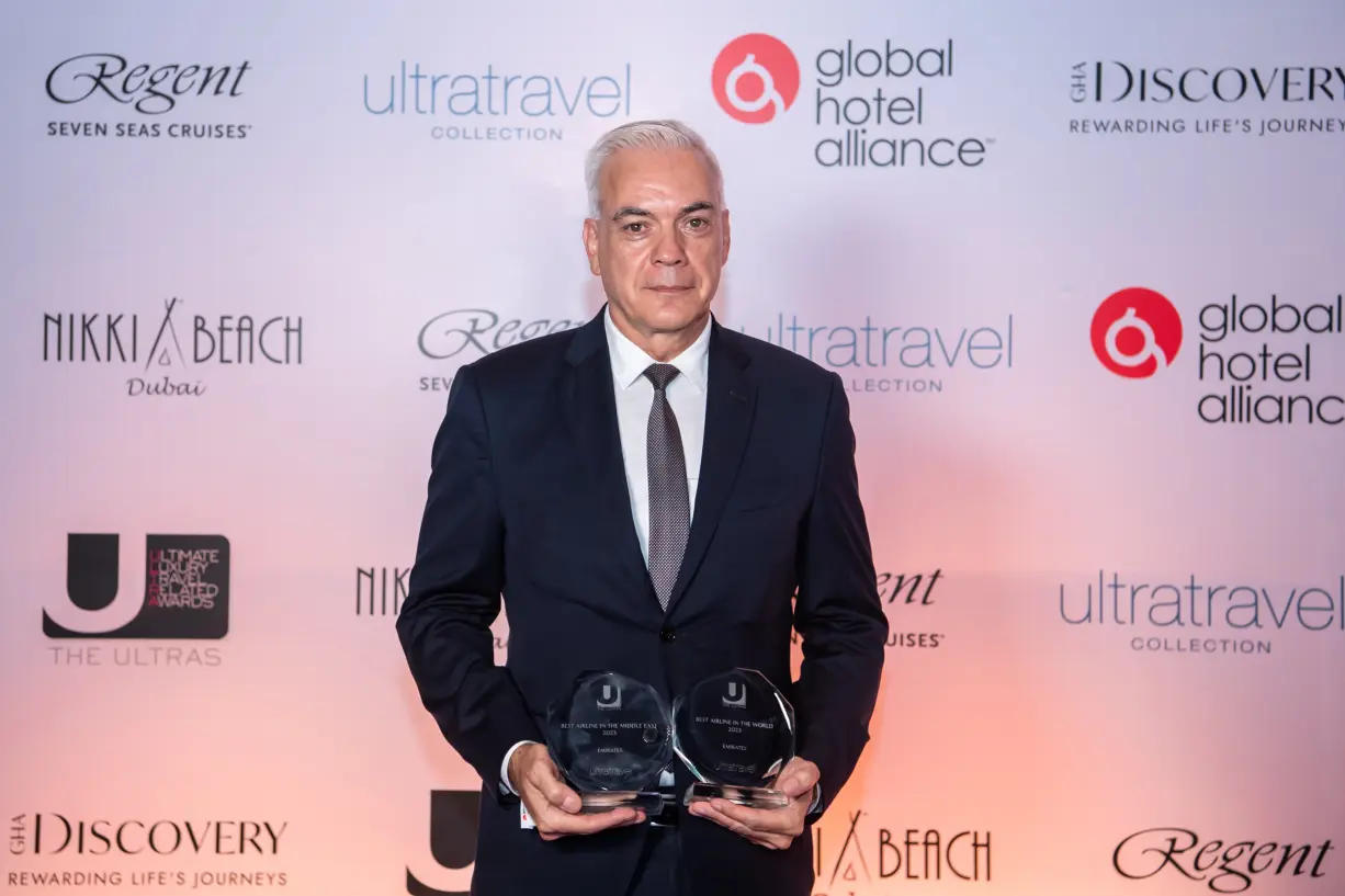 Emirates v čele ocenění ULTRAs 2023  jako „Nejlepší letecká společnost na světě“
