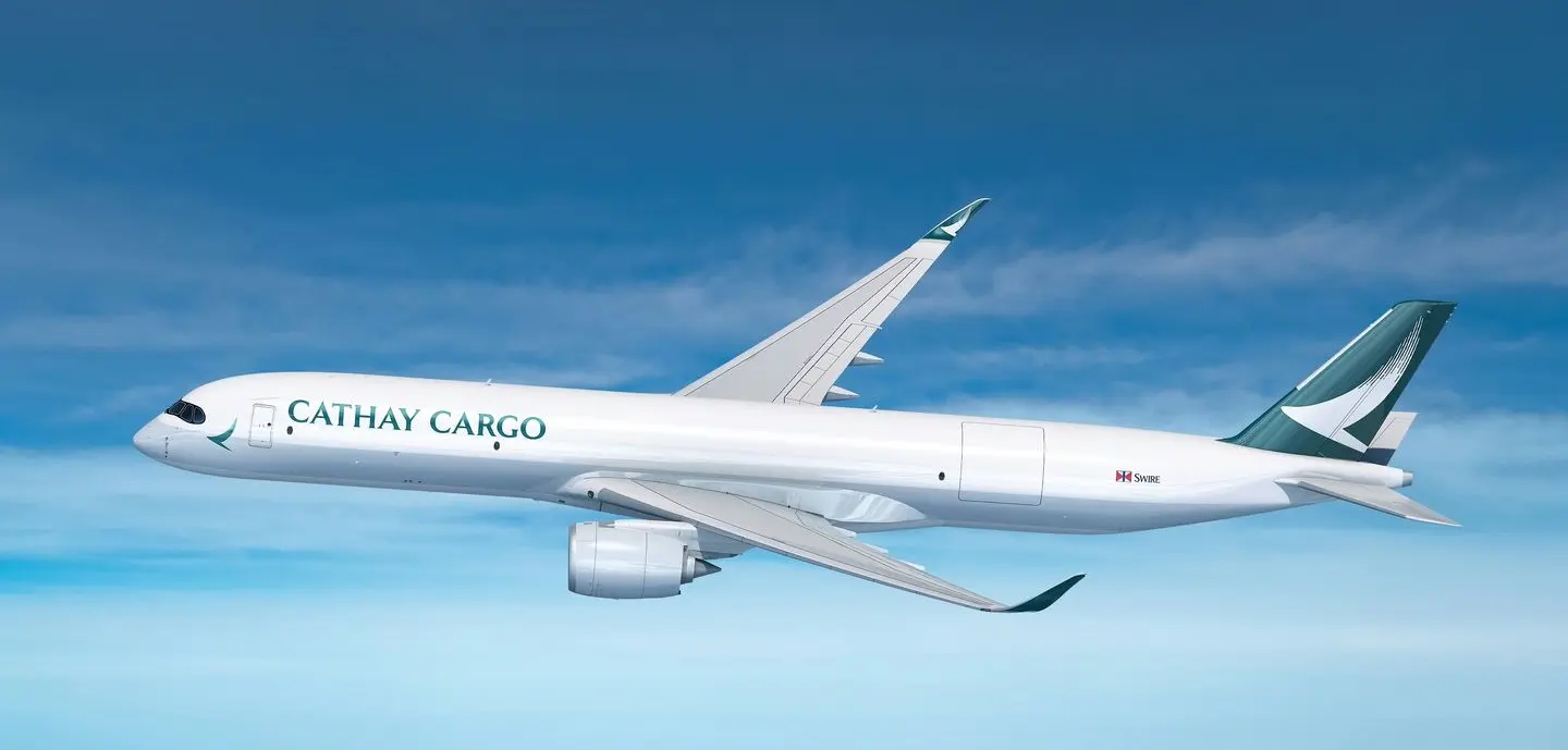 Vizualizace nákladního Airbusu A350F Cathay Cargo © Airbus