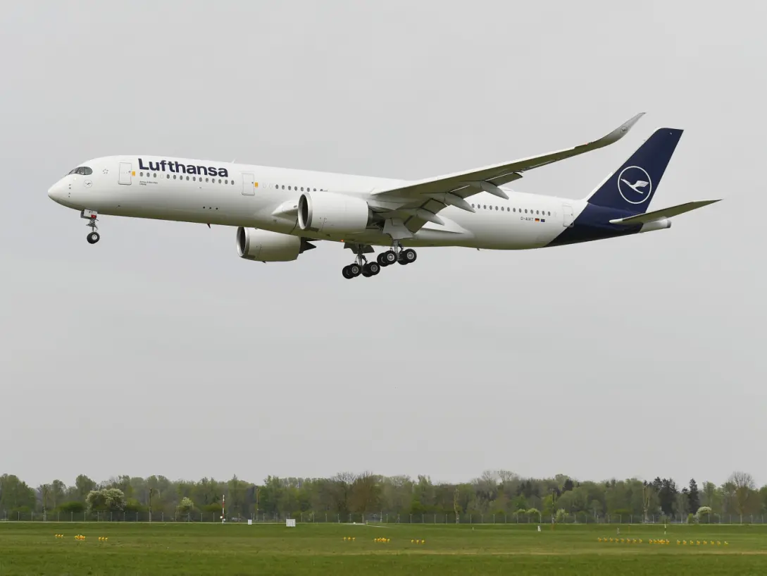 Lufthansa A350 XT1 Allegris přistání v Mnichově. © Lufthansa