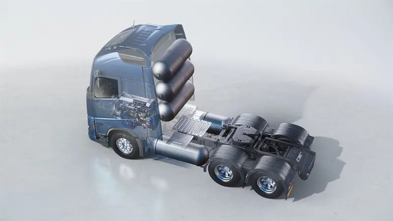 Vodíkový kamion Volvo. Vizualizace Volvo Trucks