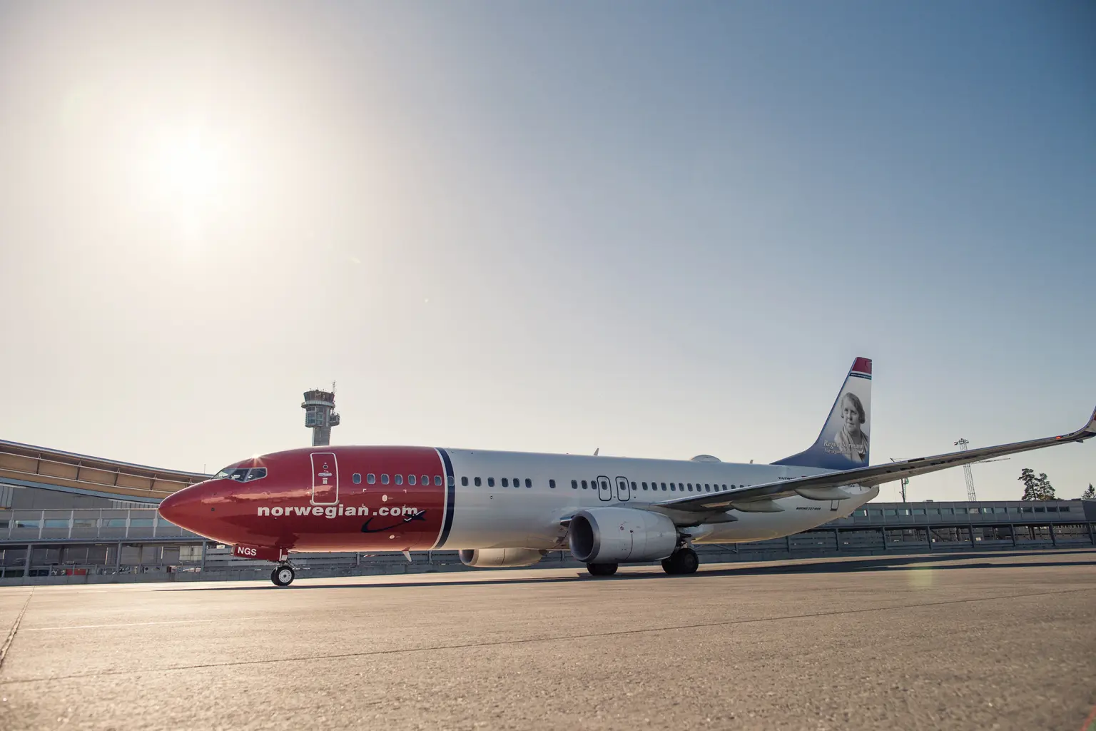 Boeing 737-800 Norwegian. Autor Norwegian