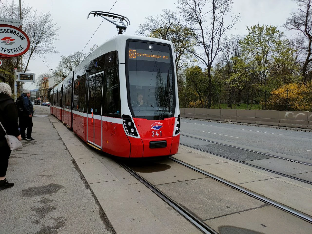 Alstom Flexity na lince 60 ve Vídni. Autor Petr Markus