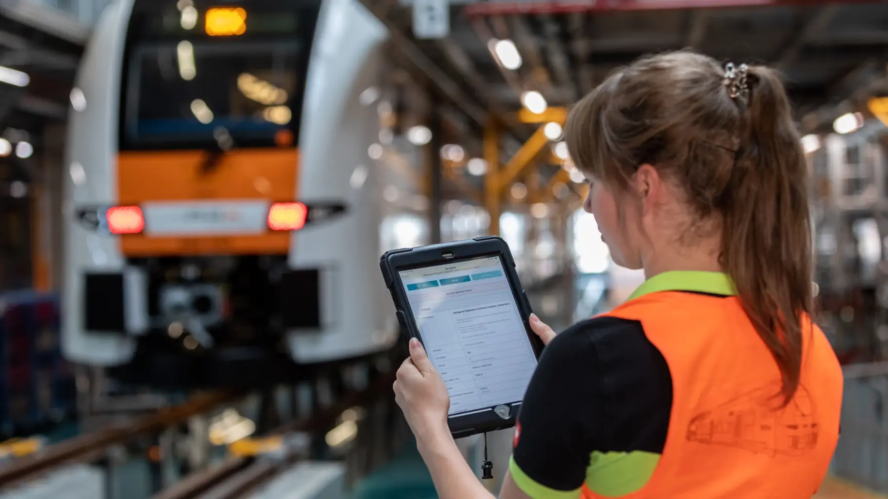 Digitalizace údržby v Dortmundu pomohla ke zlepšení provozu vlaků. Autor © Siemens Mobility