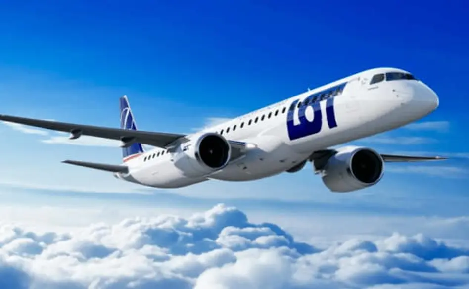 Embraer E195-E2 pro LOT Polish Airlines. Zdroj LOT Polish Airlines