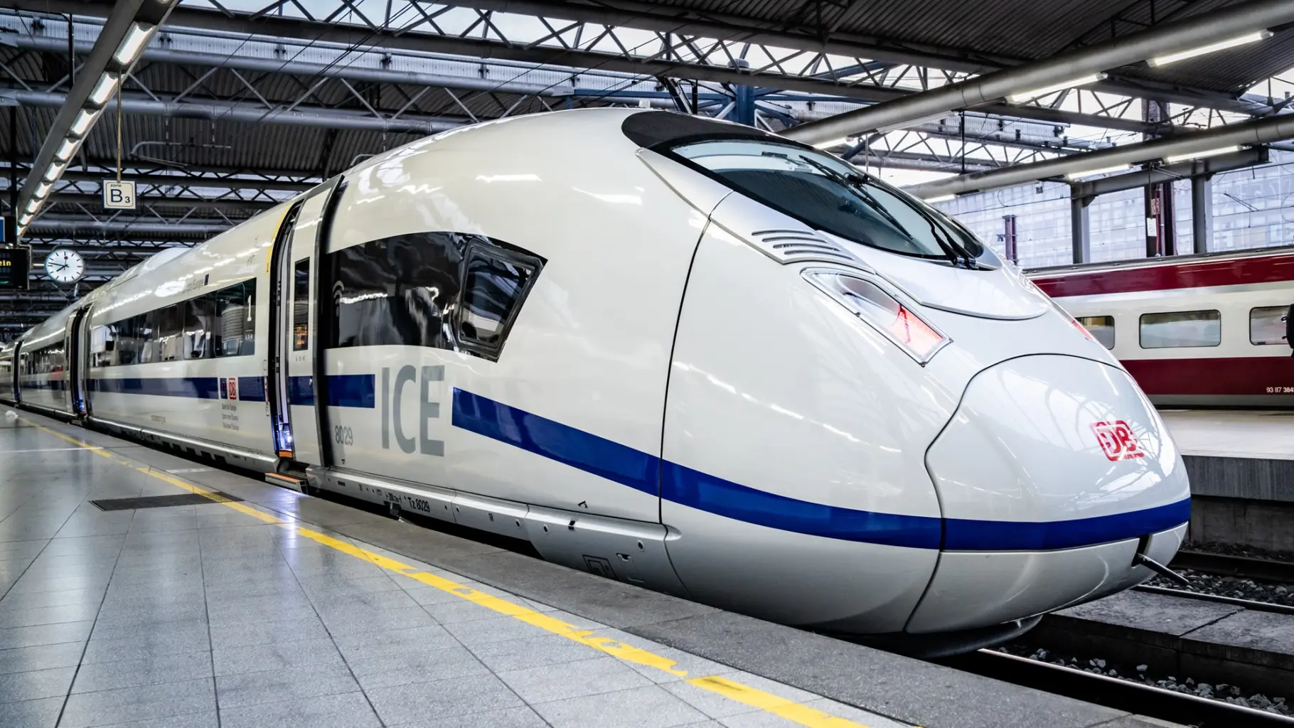 Brussel Midi, kde se představilo nové ICE3neo, které vyrábí Siemens Mobility. Autor DB AG Tobias Holzer