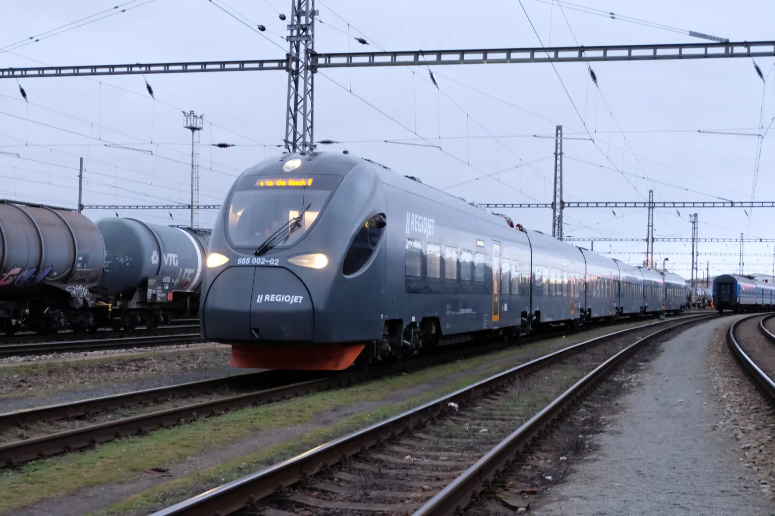 Souprava výrobce vlaků CRRC. Autor RegioJet