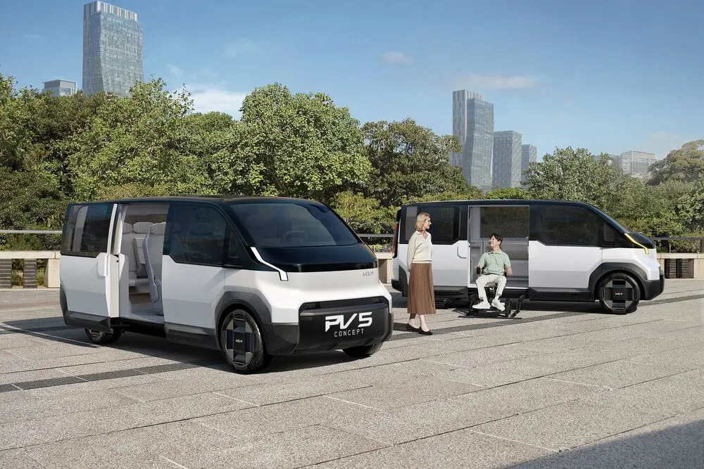koncept PV5 vozu PBV automobilky Kia. Zdroj Kia