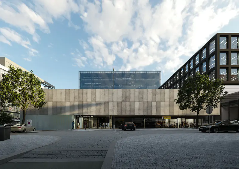 Autor vizualizace vestibulu: skupina Kaprain.