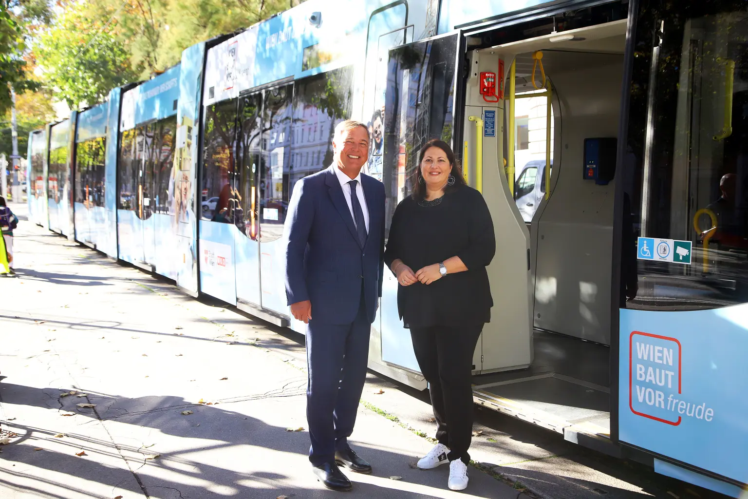 Vídeň staví tramvaj © Město Vídeň/VOTAVA