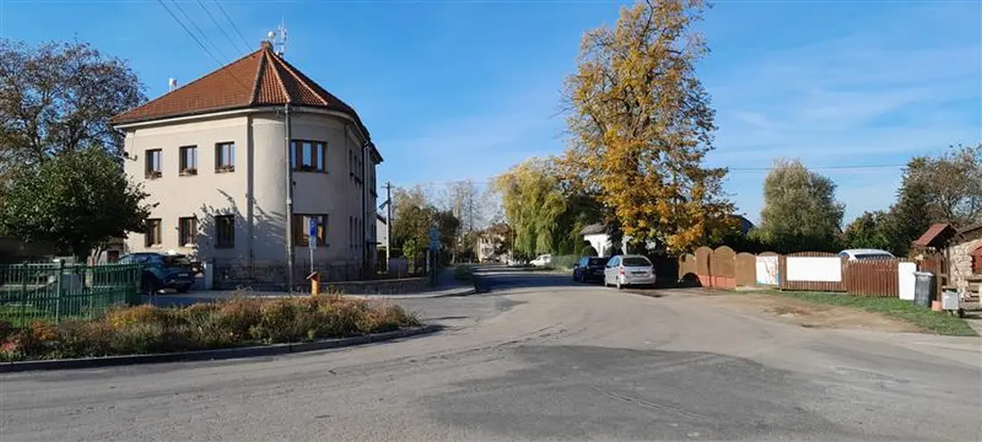 silnice v obci Lípa, kraji Vysočina © kraj Vysočina