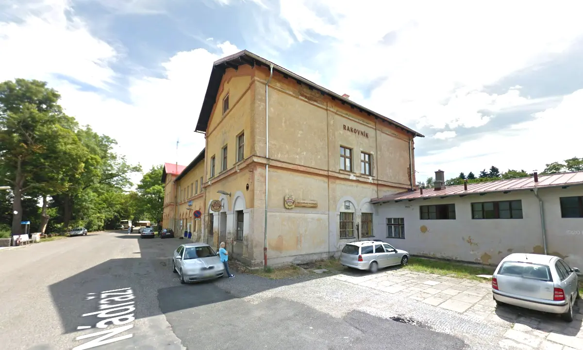 nádraží v Rakovníku © google mapy