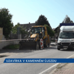 Na křižovatce v Kamenném Újezdu vyměňují sítě, omezení v dopravě potrvá zhruba čtyři měsíce