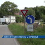 Most v Sepekově u Milevska bude uzavřený do konce listopadu