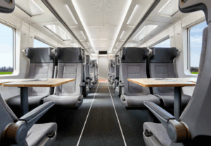 interiér souprav Talgo pro DSB © DSB/ Jens Hasse