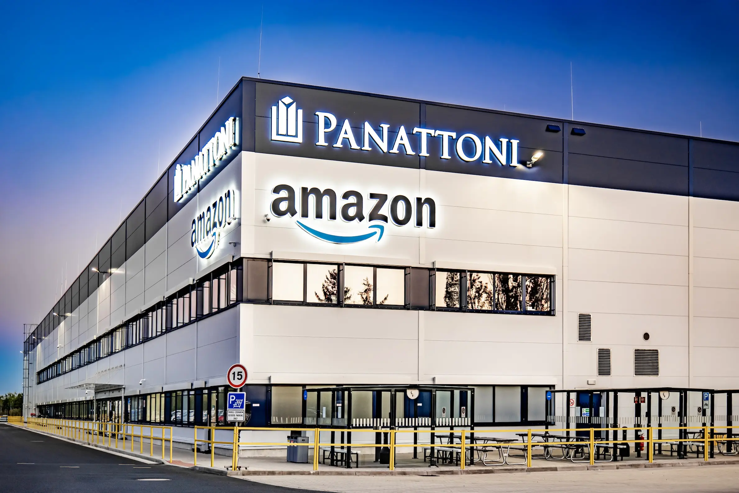 Centrum zakázkové výroby Amazon v Panattoni Parku Chomutov North © Panattoni