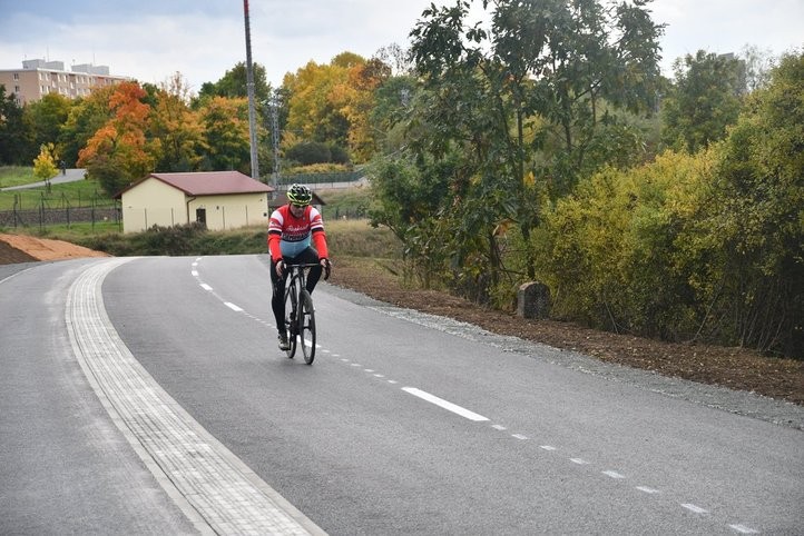 Cyklostezka z Plzně do Chrástu je dokončená. Fotografie: R. Žáková