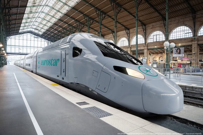 vizualizace © Eurostar