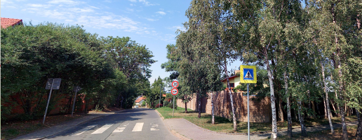 Ulice K Lesíku, Štěrboholy Autor: mapy.cz