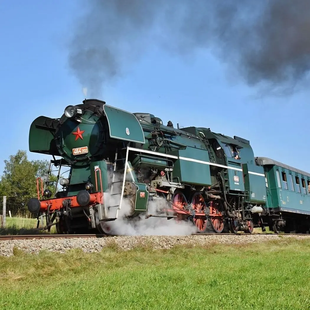 Parní lokomotiva Rosnička. Foto: Josef Vendolský